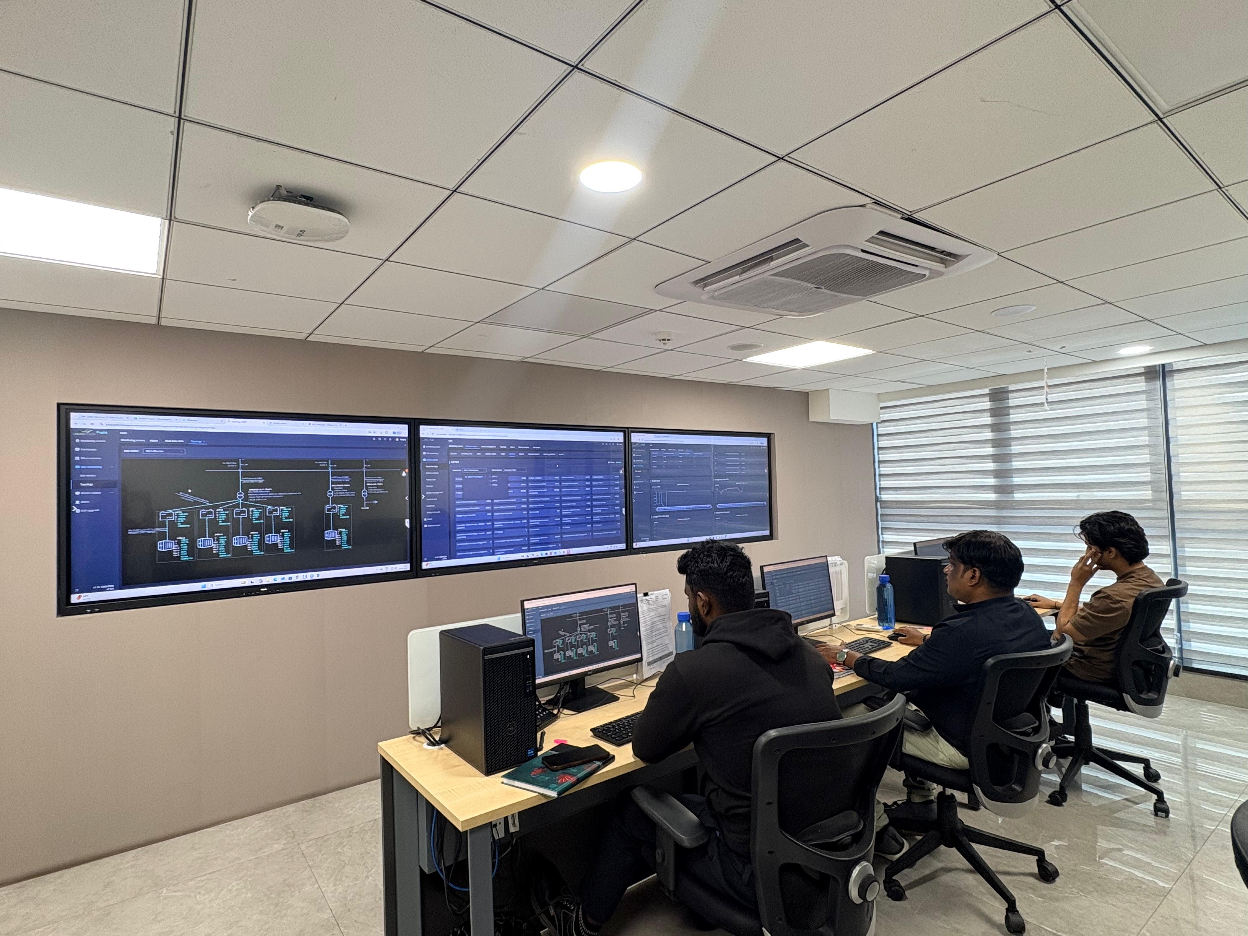 Central Network Operations Center Dashboard